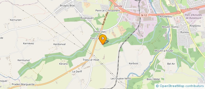 localisation de l'entreprise SCI DE PORS CADEC  GRACES