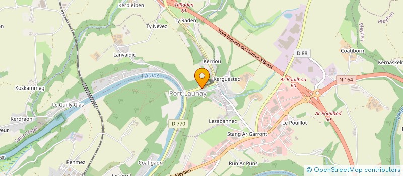 localisation de l'entreprise SCI DE PORT LAUNAY  PORT-LAUNAY
