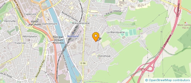 localisation de l'entreprise SCI DE PORT NAL à BOULOGNE-SUR-MER