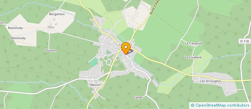 localisation de l'entreprise SCI DE POUCQUES-JOFFRE  LANDIRAS