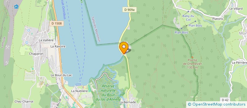 localisation de l'entreprise SCI DE PRACOUTIEL  DOUSSARD