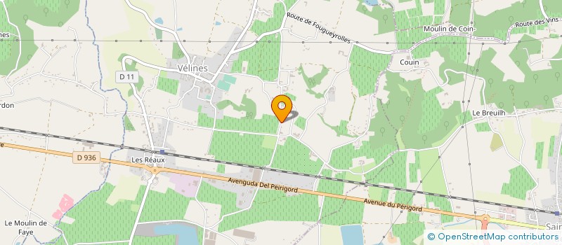 localisation de l'entreprise SCI DE PRENTYGARDE à VELINES