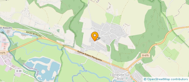 localisation de l'entreprise SCI  DE PRINCEVILLE  CORNEVILLE-SUR-RISLE