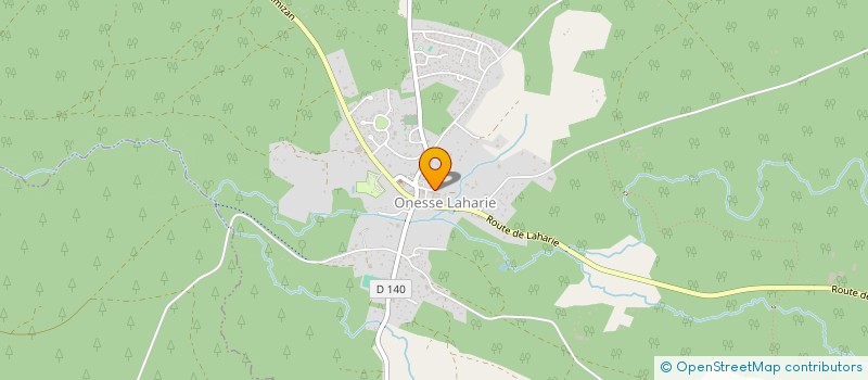 localisation de l'entreprise SCI DE PROPRIETE ET DE GESTION  ONESSE-LAHARIE