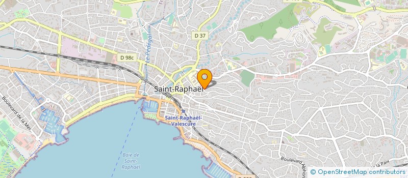 localisation de l'entreprise SCI DE PROVENCE à SAINT-RAPHAEL