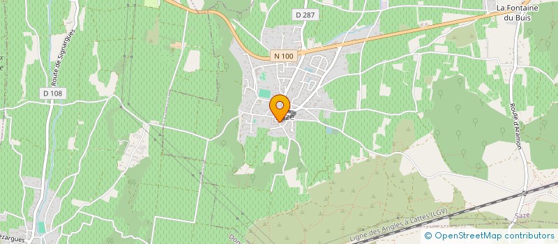 localisation de l'entreprise SCI DE PROVENCE  SAZE