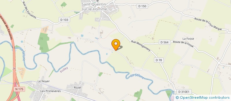 localisation de l'entreprise SCI DE PROVENCE  SAINT-QUENTIN-SUR-LE-HOMME