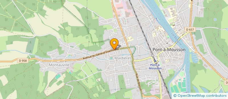 localisation de l'entreprise SCI DE PUVENELLE  MAIDIERES