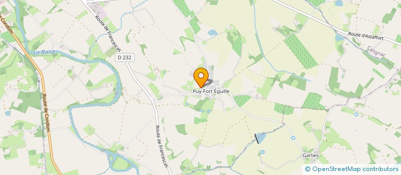 localisation de l'entreprise SCI DE PUY LE BAT  NERAC