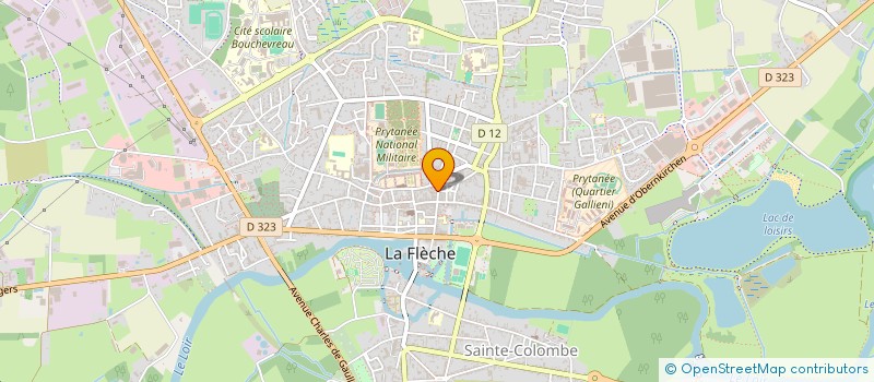 localisation de l'entreprise SCI DE PUYCHARIC  LA FLECHE