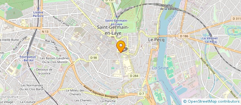 localisation de l'entreprise SCI DE QUARANTE SOUS  SAINT-GERMAIN-EN-LAYE