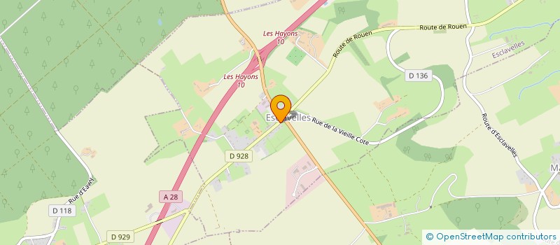 localisation de l'entreprise SCI DE QUIEVRECOURT  QUIEVRECOURT