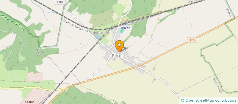 localisation de l'entreprise SCI DE RABAMONT à BRICON