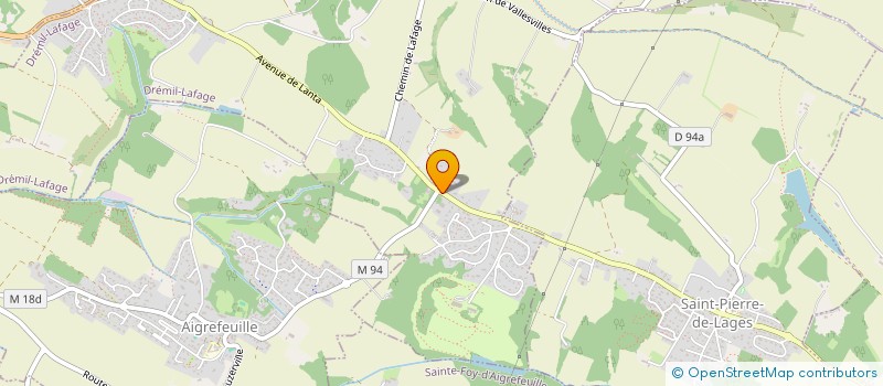 localisation de l'entreprise SCI DE RAGOU  DREMIL-LAFAGE