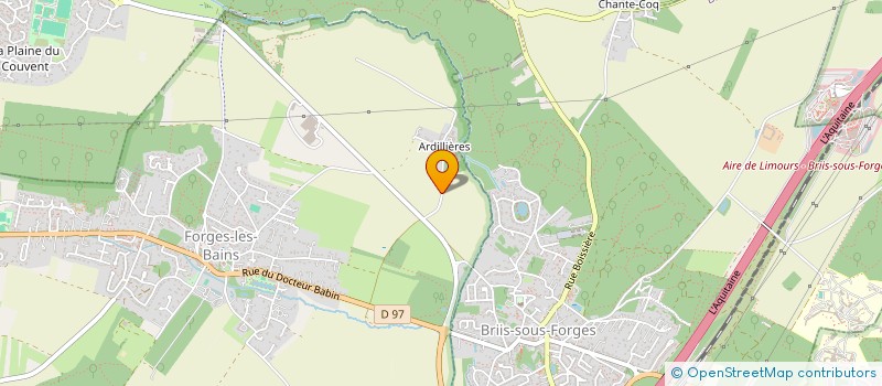 localisation de l'entreprise SCI DE RAGUENES  FORGES-LES-BAINS