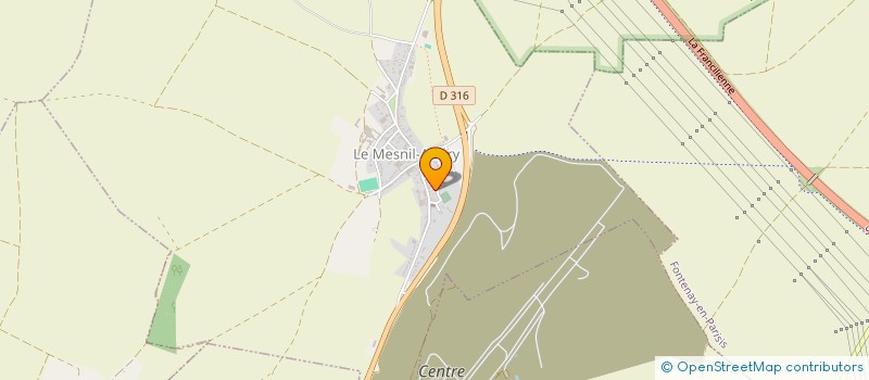 localisation de l'entreprise SCI DE RAGUIN  LE MESNIL-AUBRY