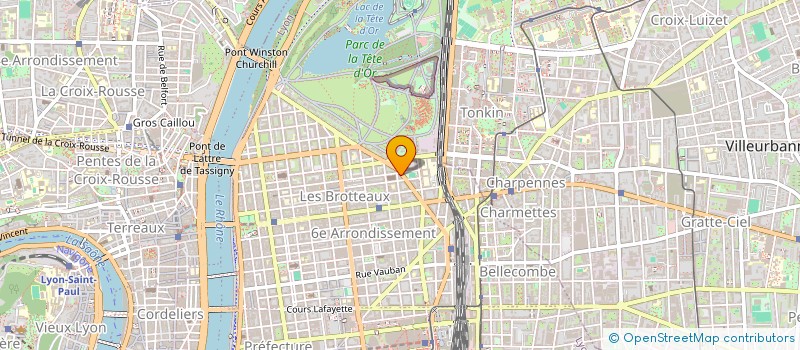 localisation de l'entreprise SCI DE RAINS  LYON