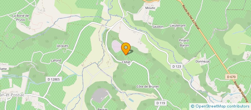 localisation de l'entreprise SCI DE RAUZAN  RAUZAN