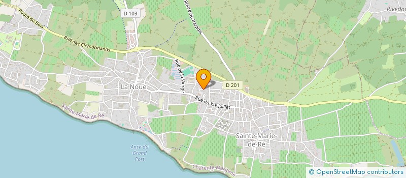 localisation de l'entreprise SCI DE RE-BOUNI  SAINTE-MARIE-DE-RE