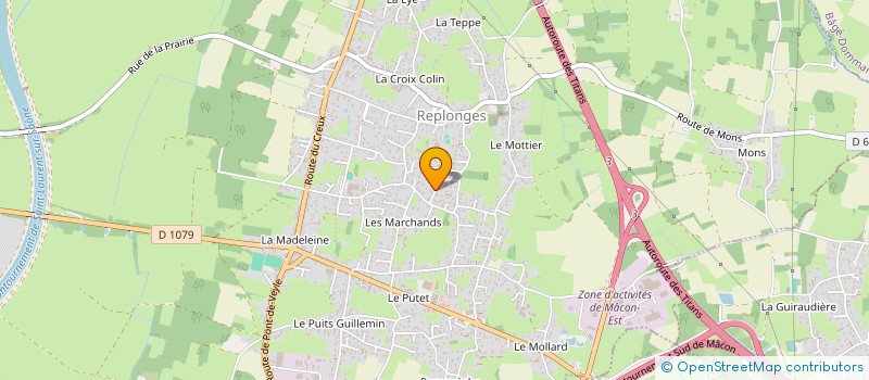 localisation de l'entreprise SCI DE RECOURT à REPLONGES