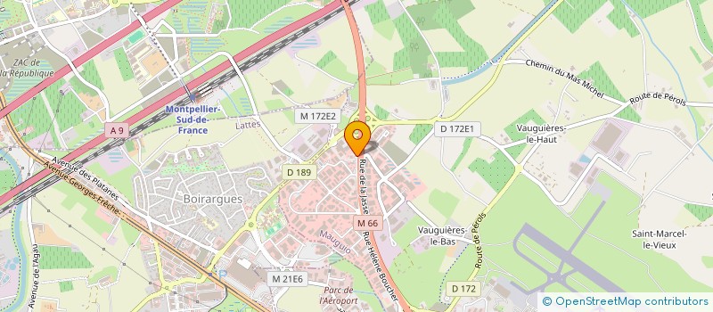 localisation de l'entreprise SCI DE REDONDEL  MAUGUIO