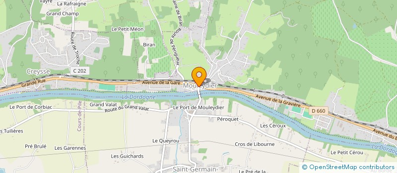 localisation de l'entreprise SCI DE REDONESPIC à MOULEYDIER
