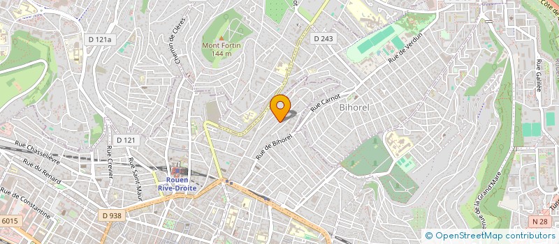 localisation de l'entreprise SCI DE REIMS à ROUEN