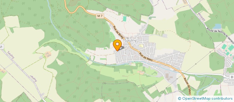 localisation de l'entreprise SCI DE REIMS à SAULNY