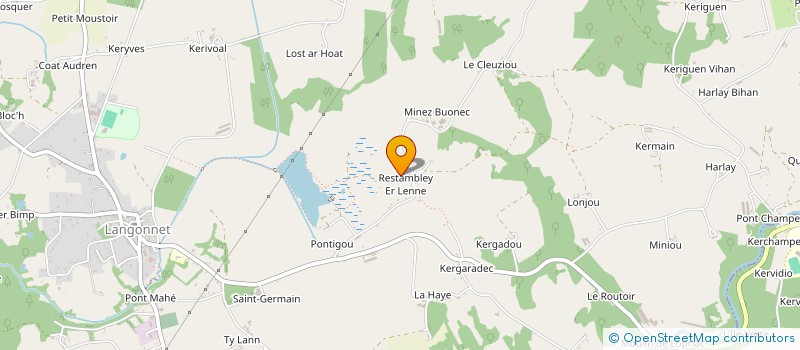 localisation de l'entreprise SCI DE RESTEMBLAI  LANGONNET