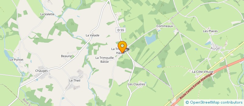 localisation de l'entreprise SCI DE REVILLE à GOUZON