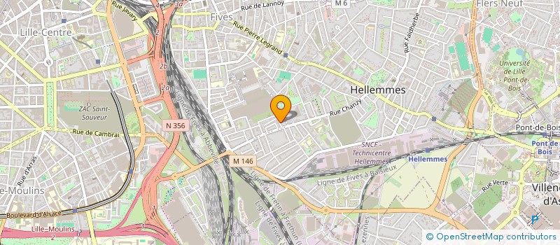 localisation de l'entreprise SCI DE RHODES à LILLE