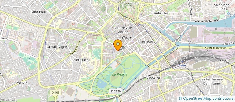 localisation de l'entreprise SCI DE RHUMATOLOGIE CORNILLE à CAEN