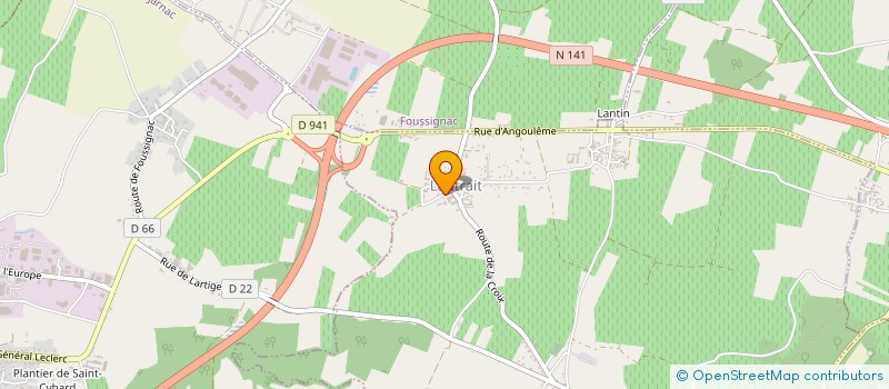 localisation de l'entreprise SCI DE RICHEMONT à JARNAC