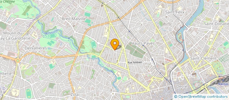 localisation de l'entreprise SCI DE RIEUX à NANTES