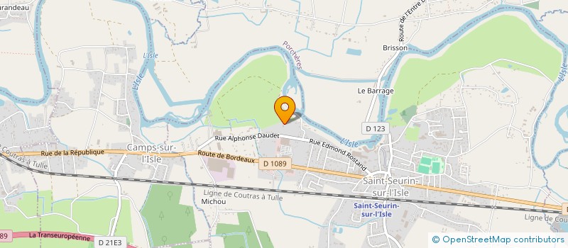 localisation de l'entreprise SCI DE RIEUX  SAINT-SEURIN-SUR-L'ISLE