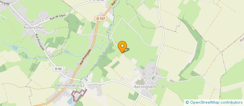 localisation de l'entreprise SCI DE RIOTTE  DENNEBRUCQ