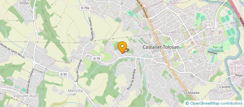 localisation de l'entreprise SCI DE RIOU PEYRE à CASTANET-TOLOSAN