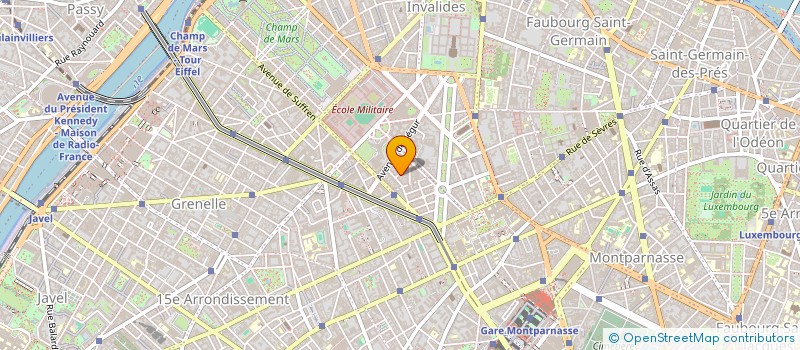 localisation de l'entreprise SCI DE RIVIERE à PARIS
