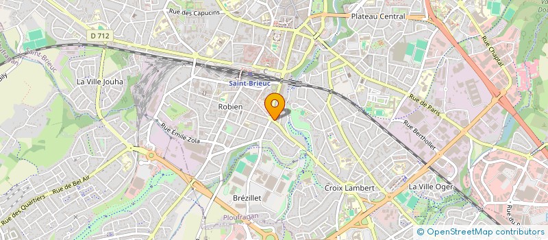 localisation de l'entreprise SCI DE ROBIEN  SAINT-BRIEUC