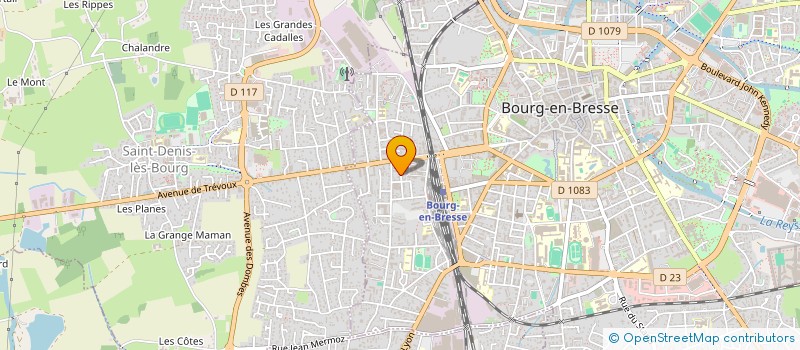 localisation de l'entreprise SCI DE ROCHE NOIRE à BOURG-EN-BRESSE