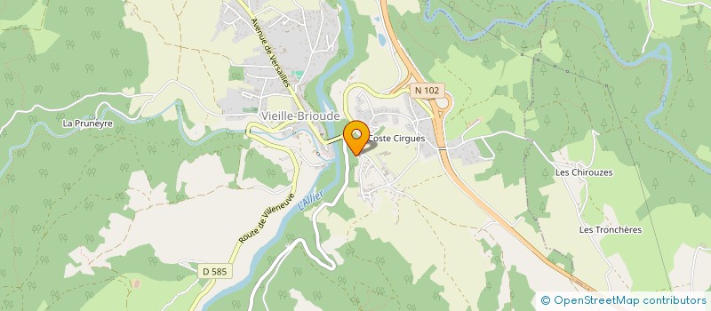 localisation de l'entreprise SCI DE ROCHEBONNE à SAINT-BEAUZIRE