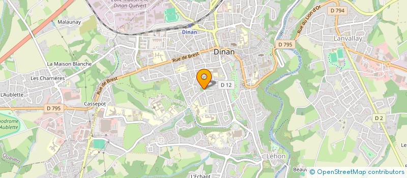 localisation de l'entreprise SCI DE ROCHEFORT  DINAN