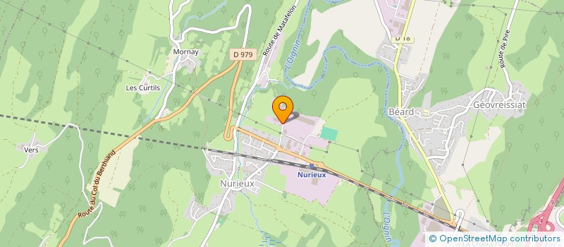 localisation de l'entreprise SCI DE ROCHETAN  NURIEUX-VOLOGNAT