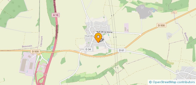 localisation de l'entreprise SCI DE ROCQUENCOURT  ROCQUENCOURT