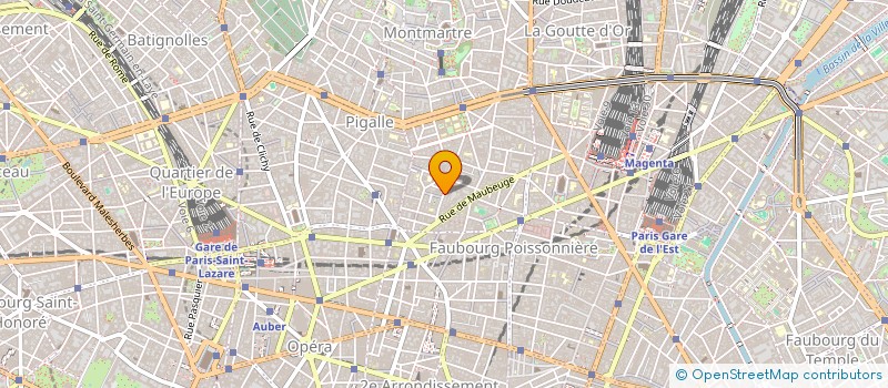 localisation de l'entreprise SCI DE RODIER  PARIS