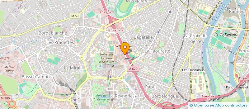 localisation de l'entreprise SCI DE ROLAND GARROS à TOULOUSE