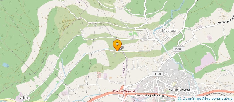 localisation de l'entreprise SCI DE ROMAN  GARDANNE