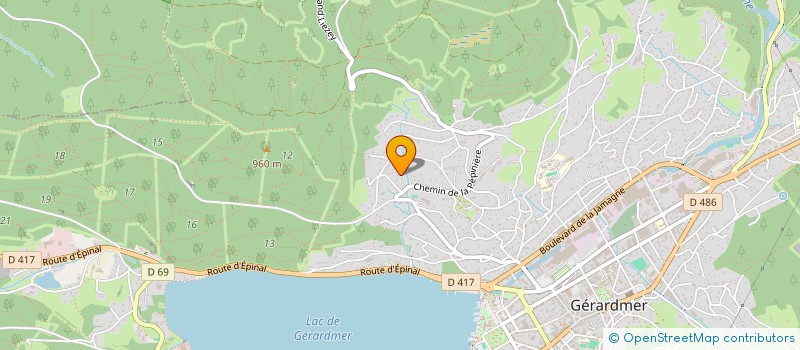 localisation de l'entreprise SCI DE ROMANIA  GERARDMER