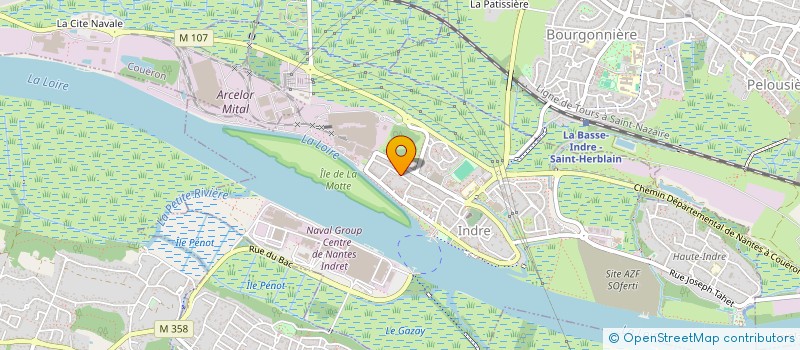 localisation de l'entreprise SCI DE RONCEVAUX  INDRE