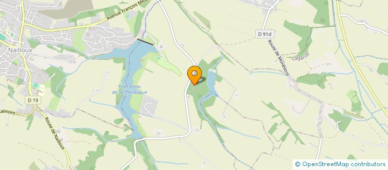 localisation de l'entreprise SCI DE ROQUEFOULET  MONTGEARD